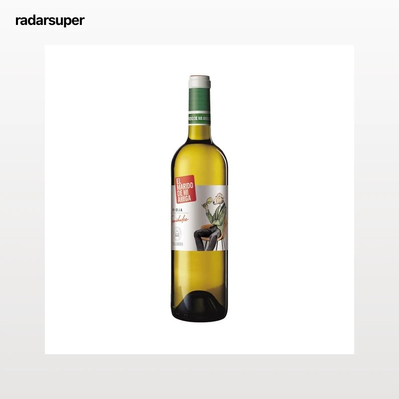 EL MARIDO DE MI AMIGA  Vino blanco semidulce con D.O. Ca. Rioja botella 75 cl.