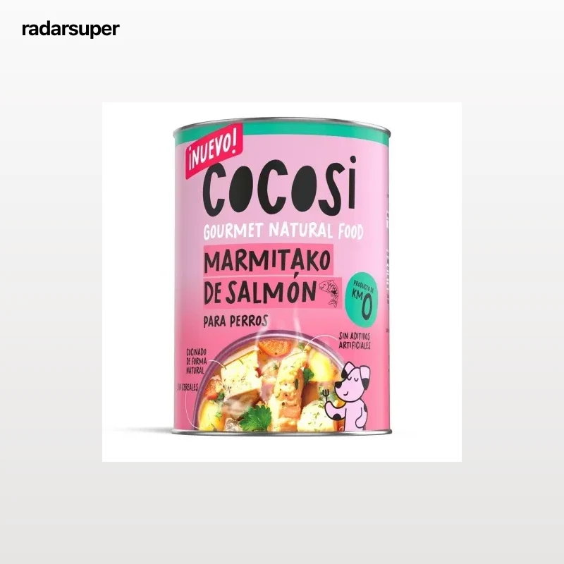 Marmitako de salmón para perros Cocosi 400 g.