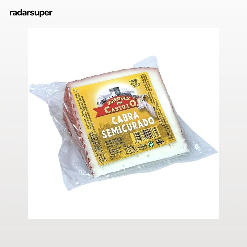 MARQUÉS DEL CASTILLO Queso de cabra semicurado 400 g.