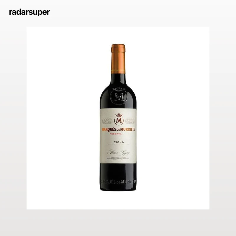 MARQUÉS DE MURRIETA  Vino tinto reserva con D.O. Ca. Rioja botella 75 cl.