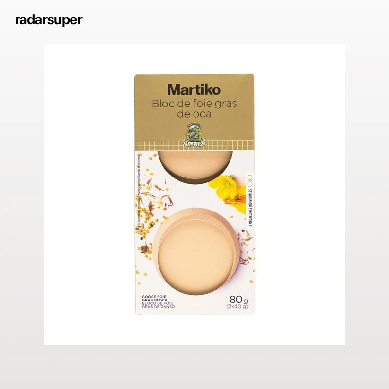 MARTIKO Bloc de foie gras de oca 2 x 40 g.