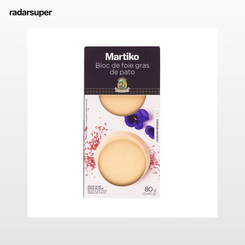 MARTIKO Bloc de foie gras de pato (de Navarra) 2 x 40 g.