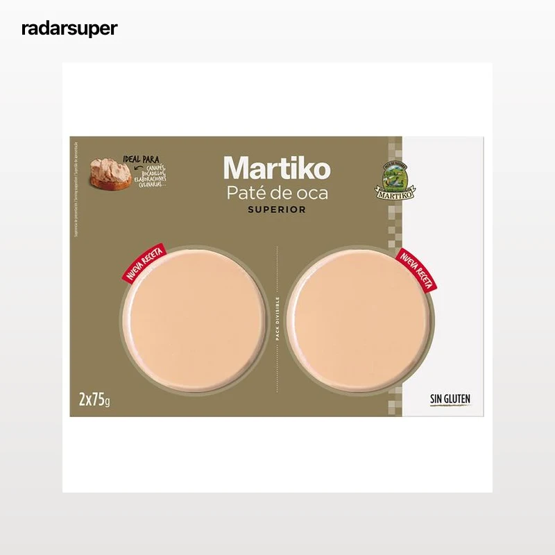 MARTIKO Paté de oca superior 2 x 75 g.