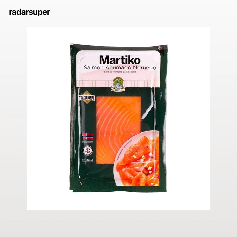 MARTIKO Salmón ahumado tradicional 80 g.