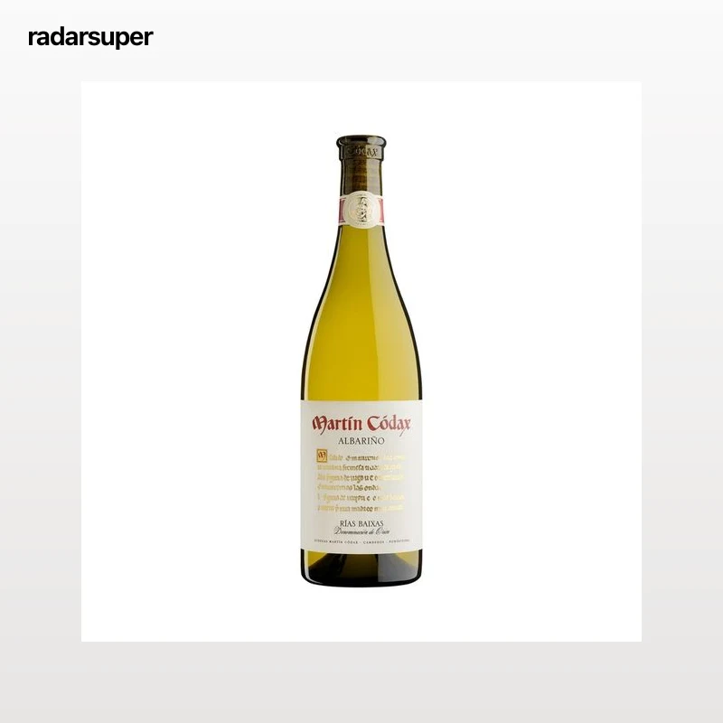 MARTÍN CÓDAX  Vino  blanco albariño con D.O. Rías Baixas botella 75 cl.