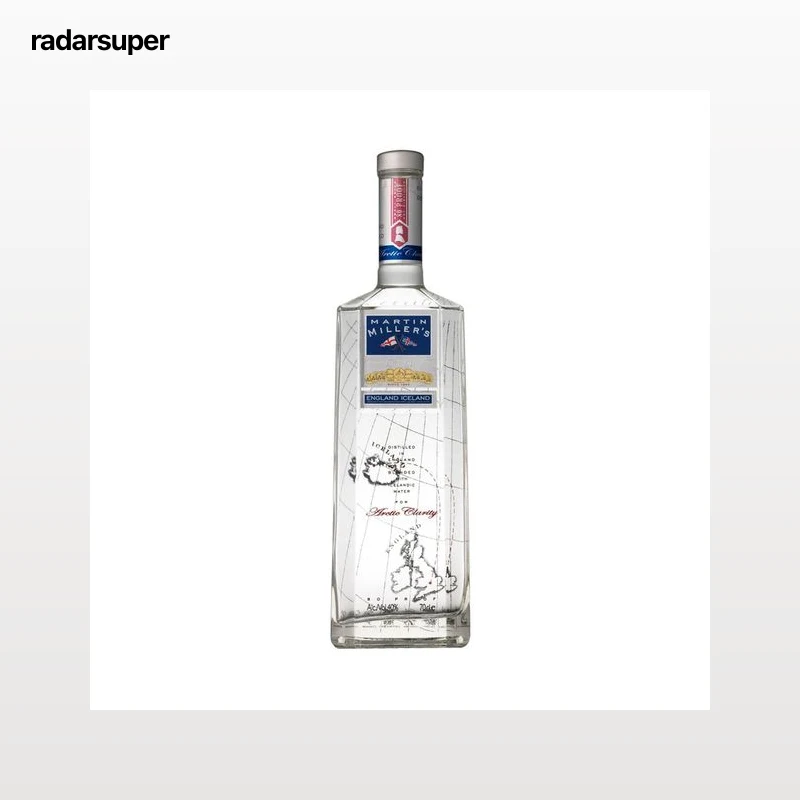 MARTIN MILLER"S Ginebra tipo London dry destilada en Inglaterra y mezclada en Islandia botella 70 cl.