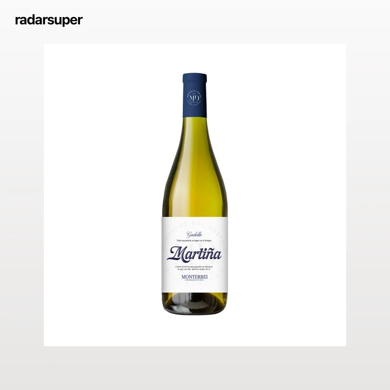 MARTIÑA Vino blanco Godello con D.O. Monterrei botella 75 cl.