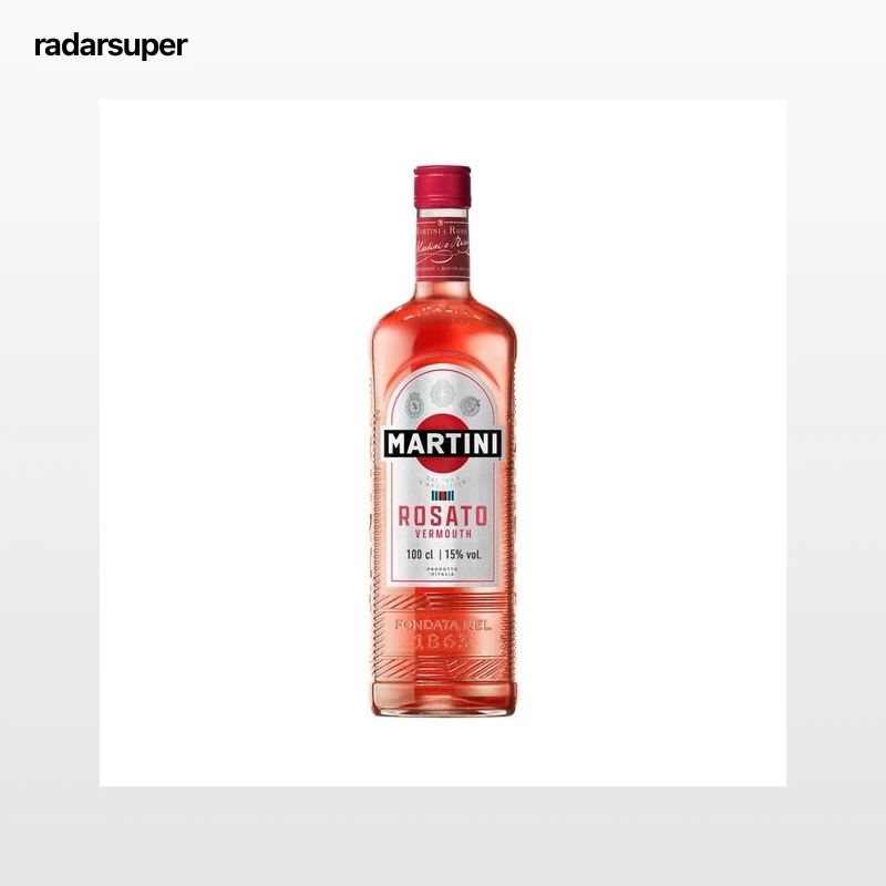 MARTINI Vermouth rosado (rosato) botella 1 l.
