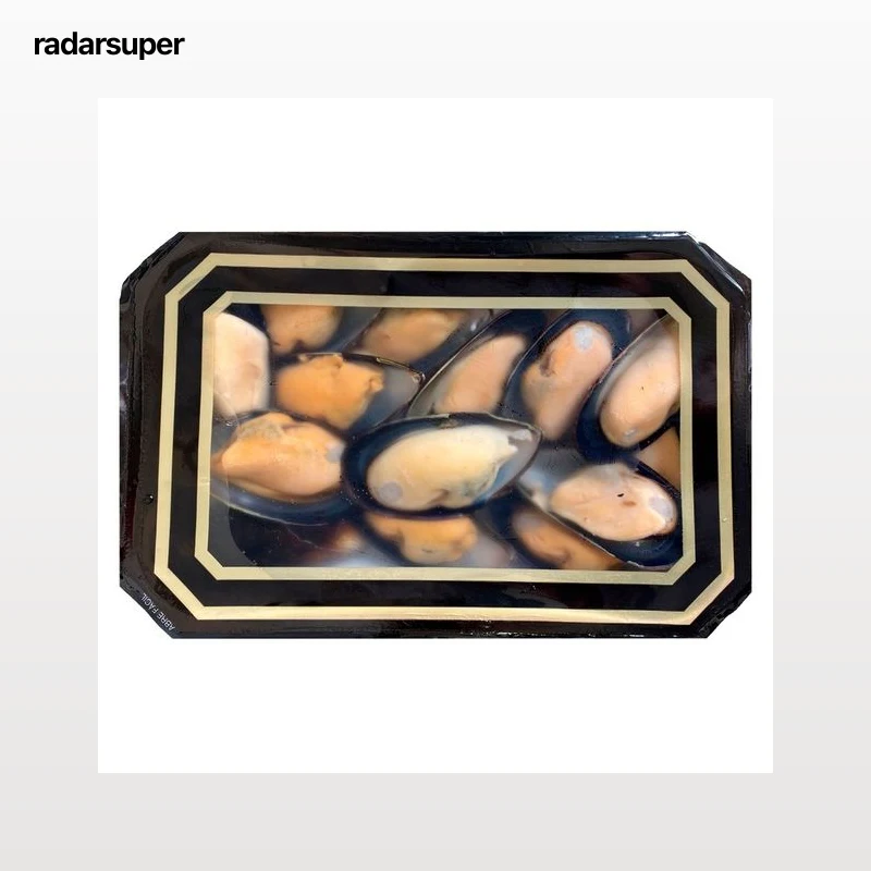MARVALMAR Mejillones cocidos con media concha 250 g.