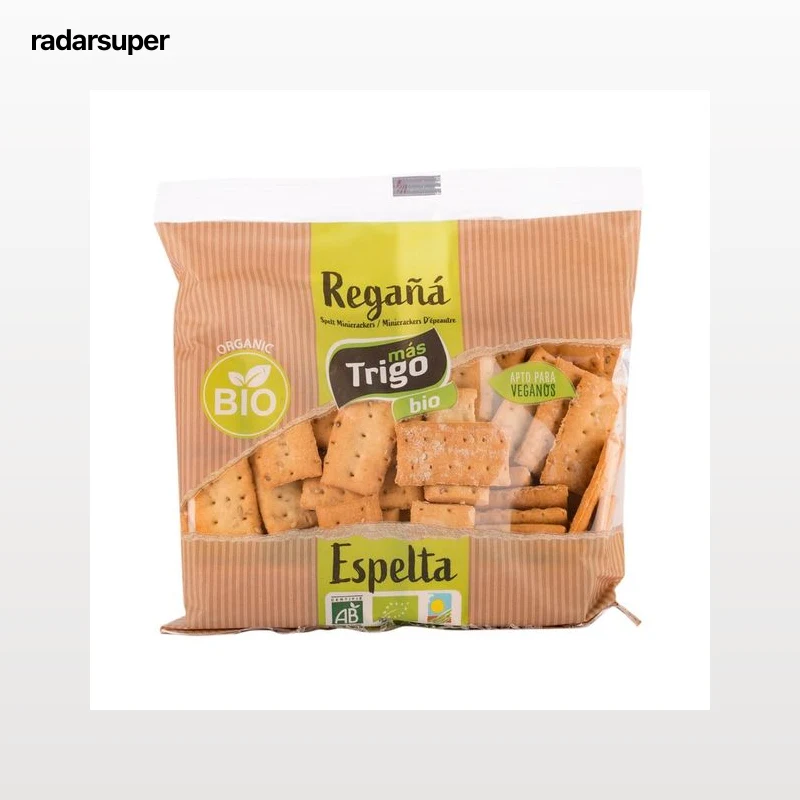 MÁS TRIGO Regañás de espelta ecológicas MÁS TRIGO 150 g.