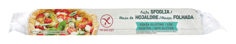 Masa de hojaldre sin gluten Cerelia 280g