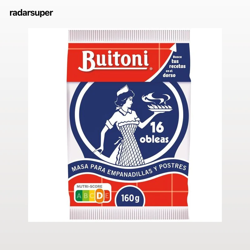 Masa oblea para empanadillas y postres Buitoni 16 obleas