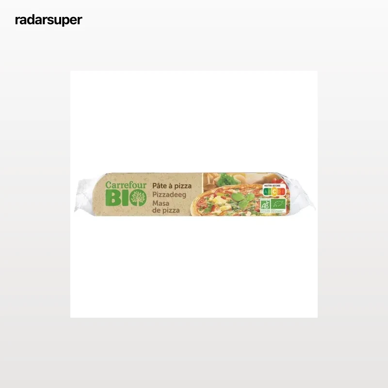 Masa pizza ecológica Carrefour Bio 260 g.