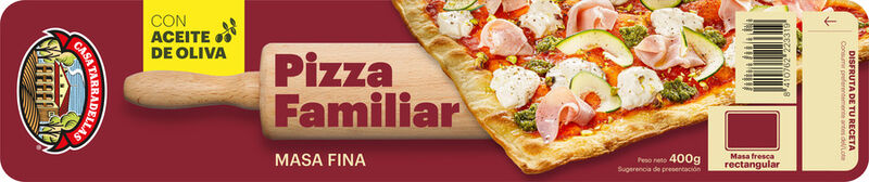 Masa de pizza familiar Casa Tarradellas 400g