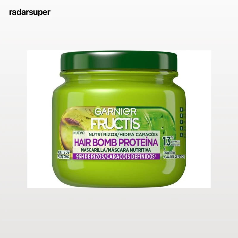 MÁSCARA FRUCTIS BOMB PROTEÍNA CARACÓIS 320ML