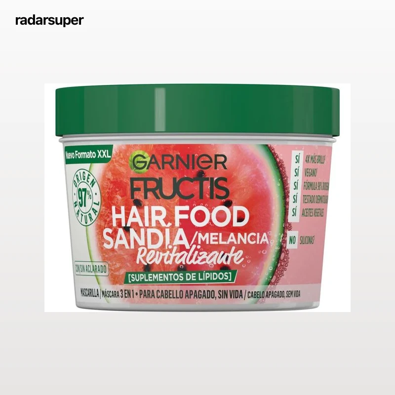 MÁSCARA FRUCTIS HAIR FOOD MELANCIA 400ML