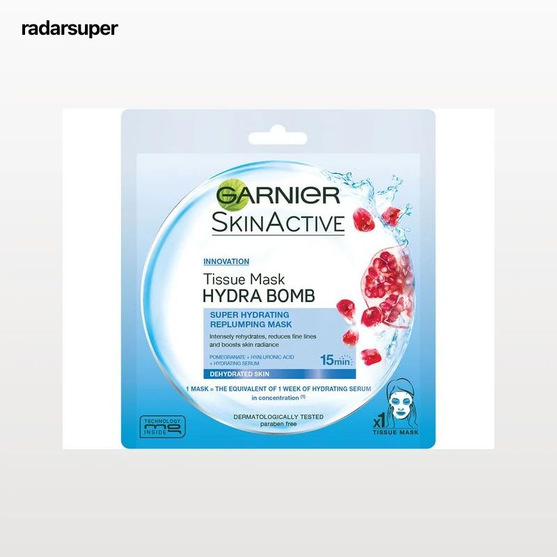 MÁSCARA GARNIER ROSTO SKIN ACTIVE AZUL PELE DESIDRATADA