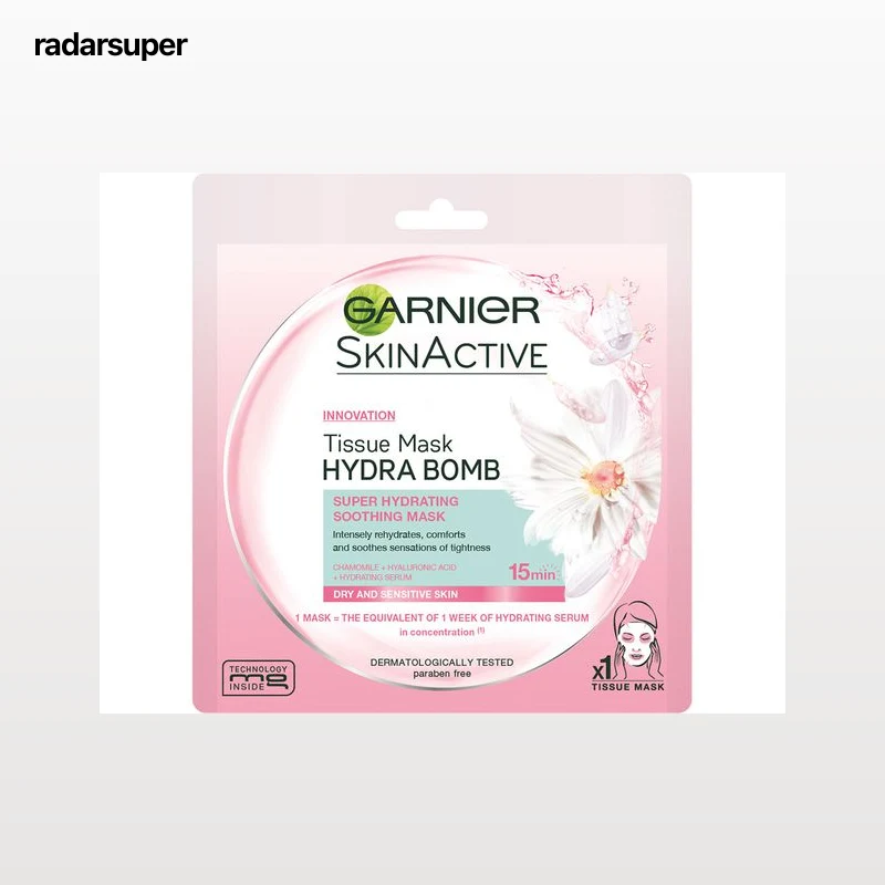 MÁSCARA GARNIER SKIN ACTIVE ROSA PELES SENSÍVEIS