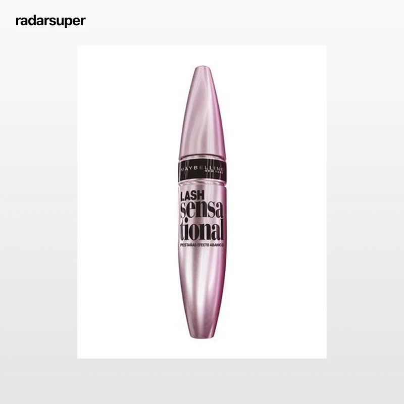 Máscara de pestañas Maybelline lash sensational intense black pearl efecto abanico
