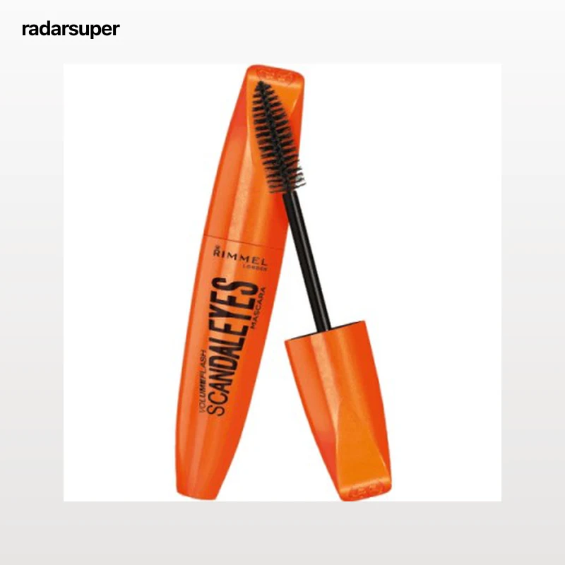 Máscara de pestañas Rimmel Scandaleyes Volumen Negro 001