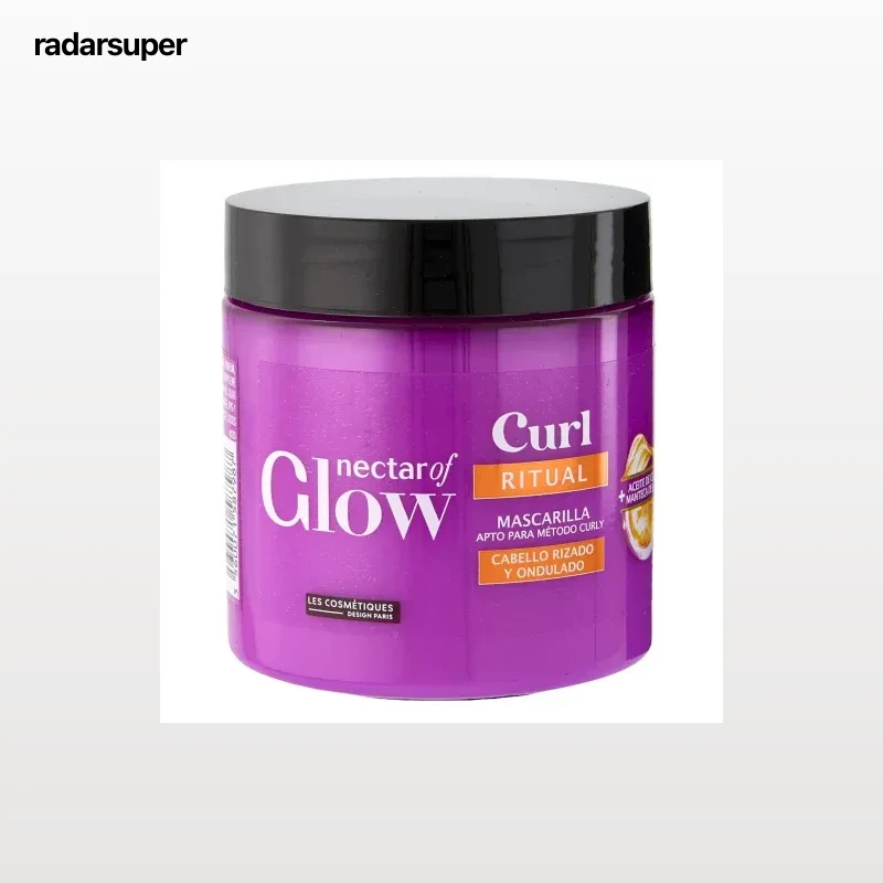 Mascarilla capilar apto para método curly Nectar of Glow 400 ml.