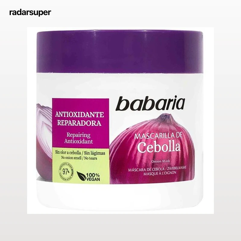 Mascarilla capilar Babaria 400ml cebolla