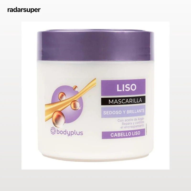 Mascarilla capilar Bodyplus 400ml liso