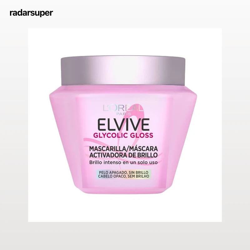 Mascarilla capilar Elvive 310ml glycolic gloss