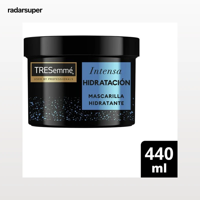Mascarilla capilar hidratante Tresemmé 440ml cabellos secos o dañados