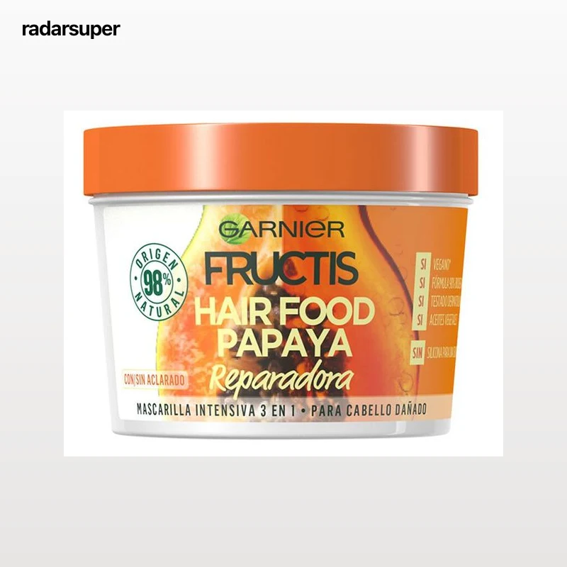 Mascarilla capilar reparadora Fructis 390ml cabello dañado
