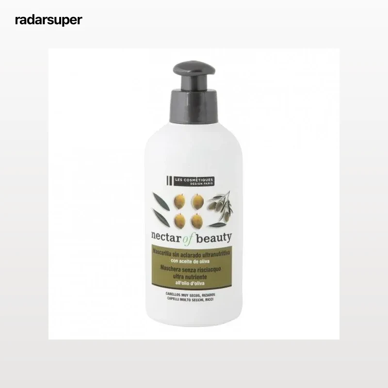 Mascarilla capilar sin aclarado ultranutritiva con aceite de oliva Les Cosmétiques Nectar of Beauty 200 ml.