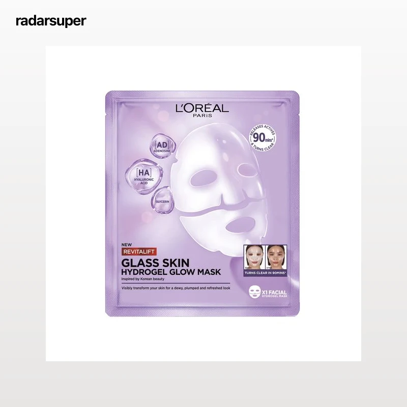 Masque Visage Hydrogel Revitalift Glass Skin L'OREAL PARIS