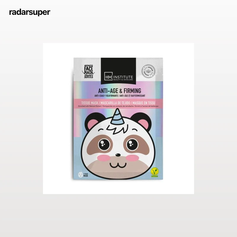 Mascarilla facial anti-edad panda IDC Institute 1 ud.