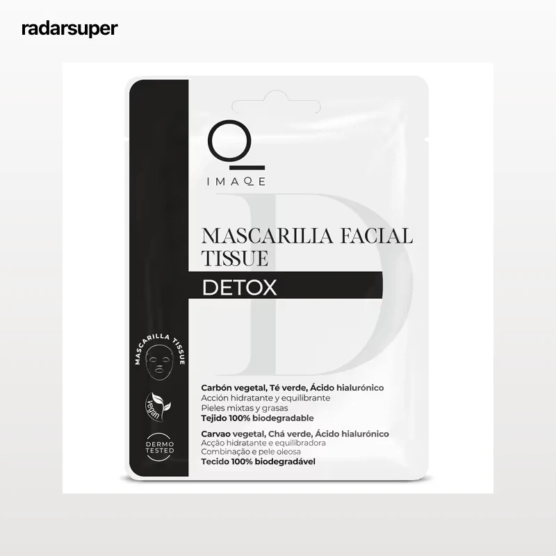 Mascarilla facial detox tissue Dia Imaqe 1 unidad
