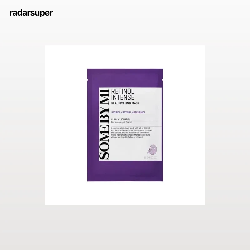 Mascarilla facial retinol intense Somebymi 1 ud.