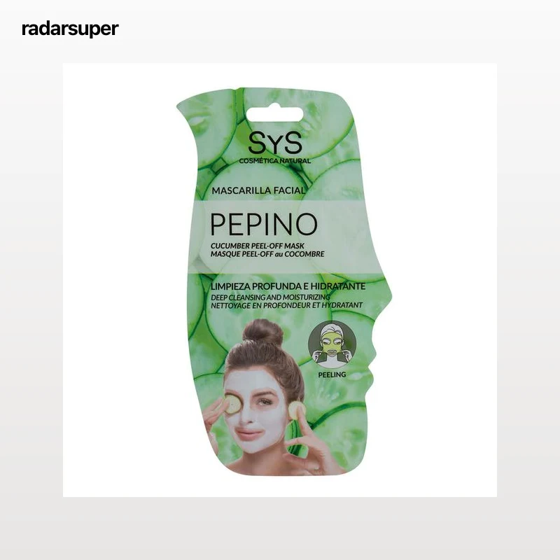 Mascarilla facial Sys pepino hidratante