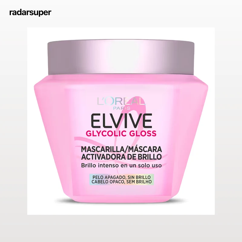 Mascarilla glicolic gloss Elvive 310 ml