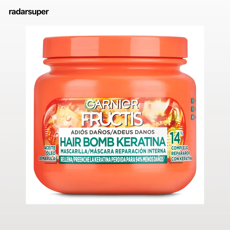 Mascarilla hair bomb keratina Fructis 320 ml