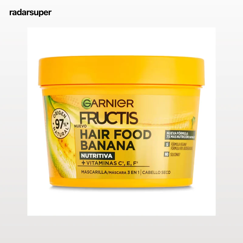 Mascarilla hair food banana Fructis 400 ml