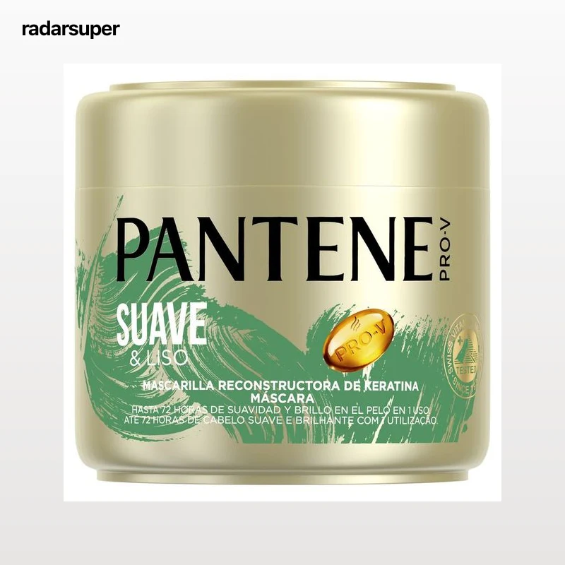 Mascarilla reconstructora Pantene 300ml suave&liso