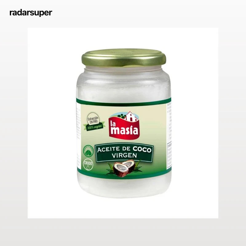 LA MASÍA Aceite de coco 375 ml.