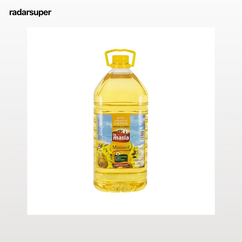 LA MASIA Aceite de girasol garrafa de 5 l.