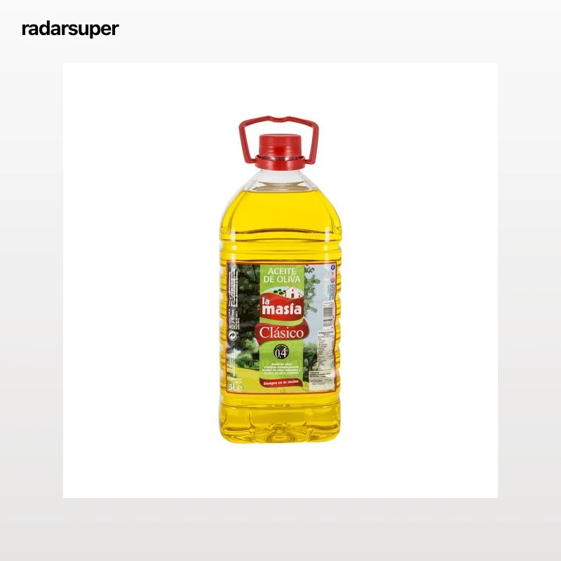 LA MASÍA Aceite de oliva suave garrafa 3 l.