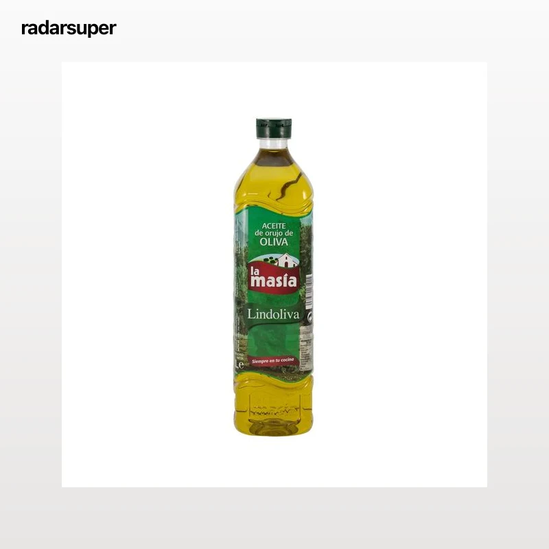 LA MASÍA Aceite de orujo de oliva Lindoliva botella de 1 l.