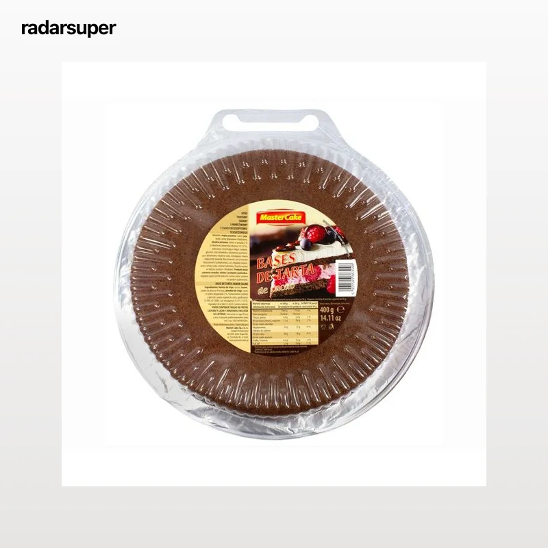 MASTERCAKE Base de tarta de Chocolate 400 g.