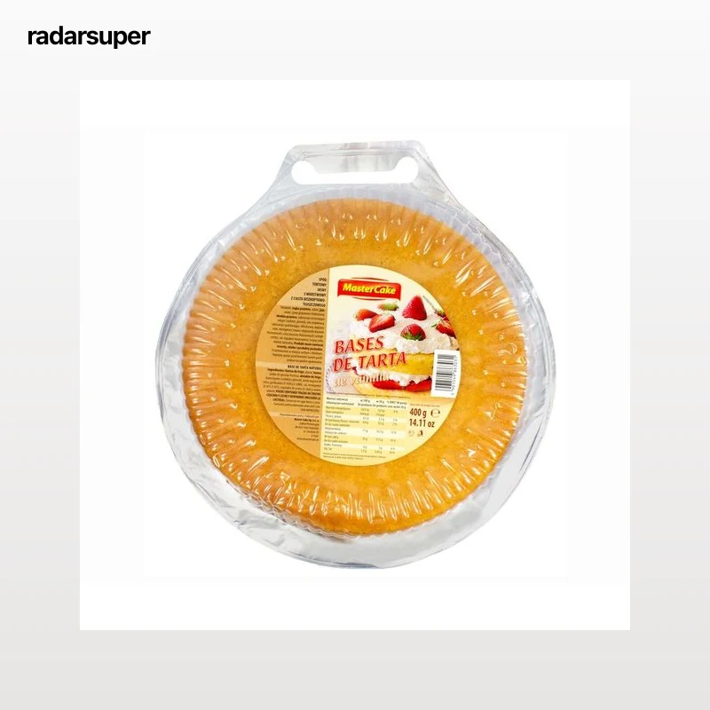 MASTERCAKE Base de tarta natural 400 gr,
