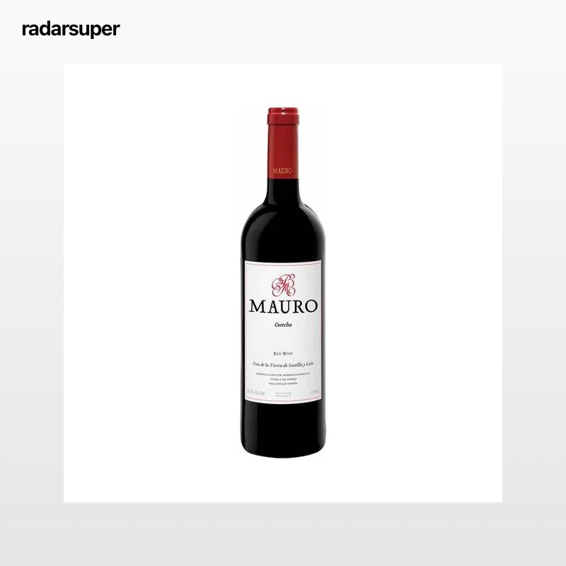 MAURO  Vino tinto con I.G.P Vino de la Tierra de Castilla y León botella 75 cl.