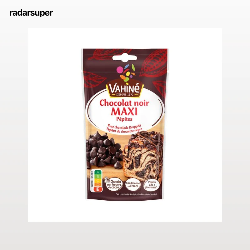 Maxi Pepitas de chocolate negro Vahiné Doy Pack 100g
