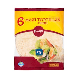 Maxi tortillas de trigo