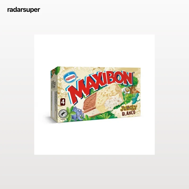 Maxibon Jungly Blanco Nestlé 4 ud.